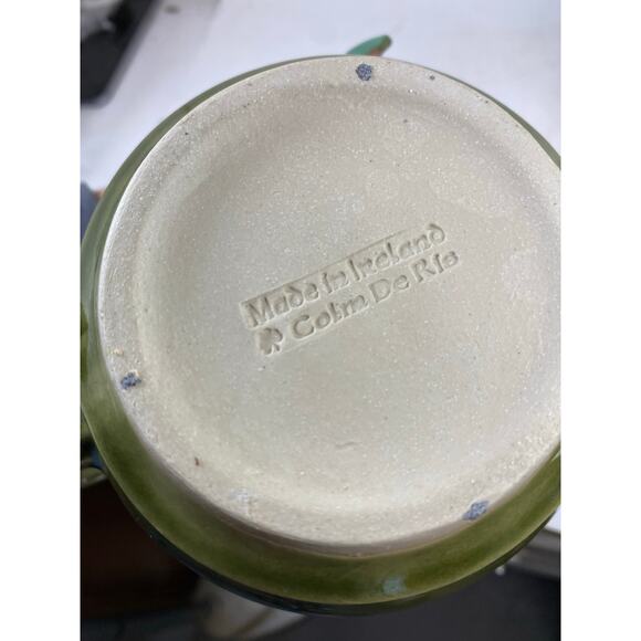 Colm de Ris Teapot and Vase Handcrafted Irish Pottery - Picture 11 of 12